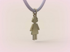 Pendants - Boy and Girl - 06 Modèles 3D en vedette