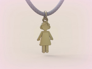 Pendants - Boy and Girl - 06 Modèles 3D en vedette