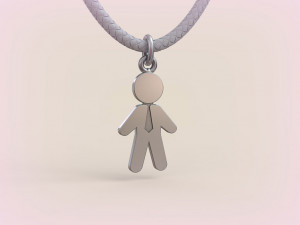 Pendants - Boy and Girl - 07 Modèles 3D en vedette