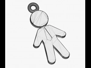 Pendants - Boy and Girl - 07 3D Print Model