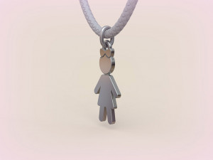 Pendants - Boy and Girl - 07 Modèles 3D en vedette