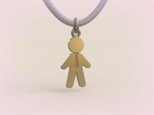 Pendants - Boy and Girl - 07 Modèles 3D en vedette