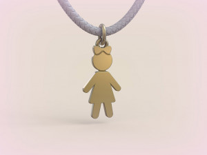 Pendants - Boy and Girl - 07 Modèles 3D en vedette