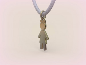 Pendants - Boy and Girl - 07 Modèles 3D en vedette