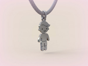 Pendants - Boy and Girl - 08 Modèles 3D en vedette