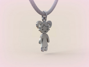 Pendants - Boy and Girl - 08 Modèles 3D en vedette