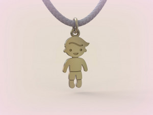 Pendants - Boy and Girl - 08 Modèles 3D en vedette