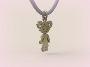 Pendants - Boy and Girl - 08 Modèles 3D en vedette