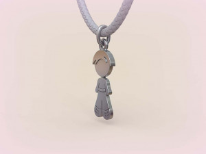 Pendants - Boy and Girl - 09 3Dプリントモデル