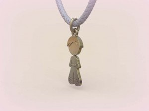 Pendants - Boy and Girl - 09 3Dプリントモデル