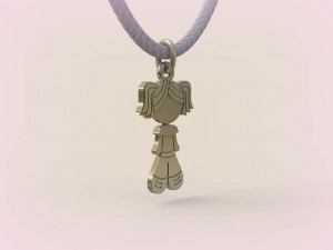 Pendants - Boy and Girl - 09 3Dプリントモデル