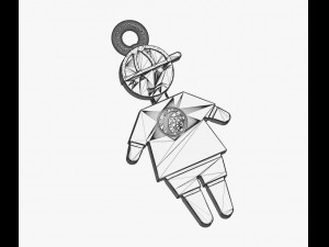 Pendants - Boy and Girl - 10 3D Print Model