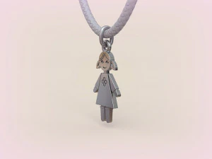 Pendants - Boy and Girl - 10 3D Print Model