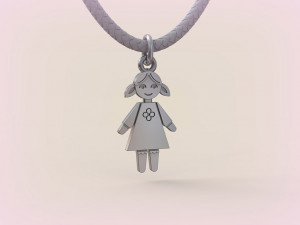 Pendants - Boy and Girl - 10 3D Print Model