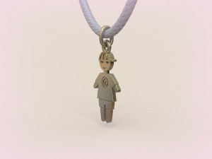 Pendants - Boy and Girl - 10 3D Print Model
