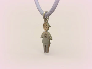 Pendants - Boy and Girl - 10 3D Print Model