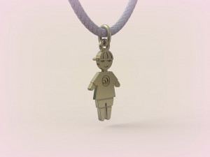 Pendants - Boy and Girl - 10 3D Print Model