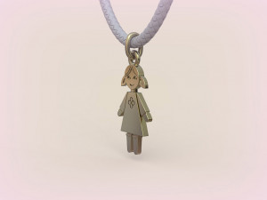 Pendants - Boy and Girl - 10 3D Print Model