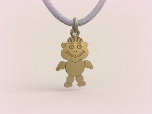 Pendants - Boy and Girl - 11 3D Baskı Modeli