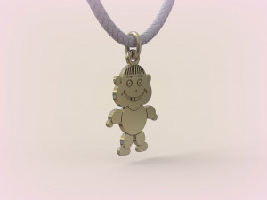 Pendants - Boy and Girl - 11 3D Baskı Modeli