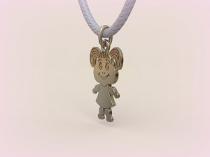 Pendants - Boy and Girl - 11 3D Baskı Modeli