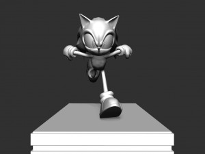 Sonic the Hedgehog 2 Fanart 3D Принт Модель