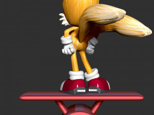 Tails - Sonic the Hedgehog 2 Fanart Modelo de Impressão 3D