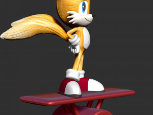 Tails - Sonic the Hedgehog 2 Fanart Modelo de Impressão 3D