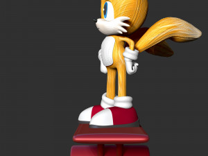 Tails - Sonic the Hedgehog 2 Fanart Modelo de Impressão 3D
