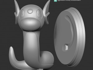 Dratini - Pokemon Go 3D Принт Модель