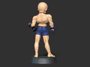 Krillin - Dragon Ball Fanart 3Dプリントモデル