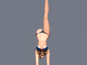 Girl in the Urban Ballerina Dance Modelo de Impressão 3D