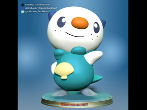 Oshawott - Pokemon Go 3D Print Model