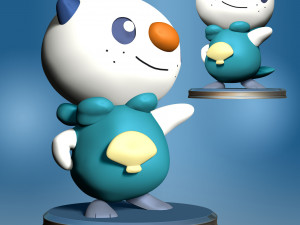 Oshawott - Pokemon Go 3D Print Model