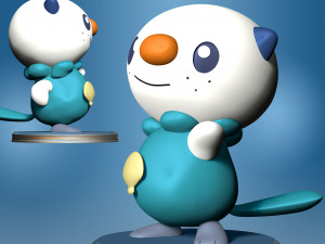 Oshawott - Pokemon Go 3D Print Model