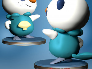 Oshawott - Pokemon Go 3D Print Model