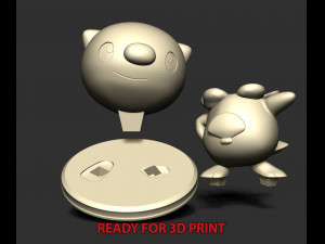 Oshawott - Pokemon Go 3D Print Model