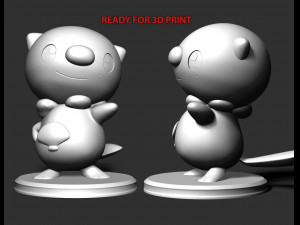 Oshawott - Pokemon Go 3D Print Model