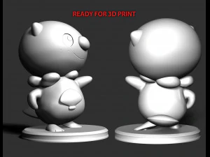 Oshawott - Pokemon Go 3D Print Model