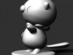 Oshawott - Pokemon Go 3D Print Model