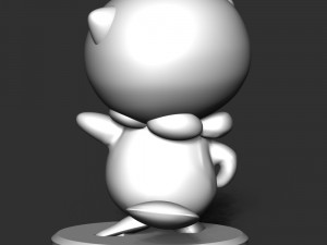 Oshawott - Pokemon Go 3D Print Model