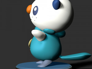 Oshawott - Pokemon Go 3D Print Model