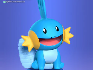 Mudkip - Pokemon Go 3D Принт Модель