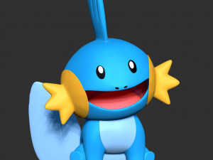 Mudkip - Pokemon Go 3D प्रिंट मॉडल