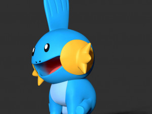 Mudkip - Pokemon Go 3D प्रिंट मॉडल
