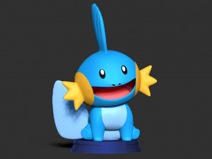 Mudkip - Pokemon Go 3D प्रिंट मॉडल