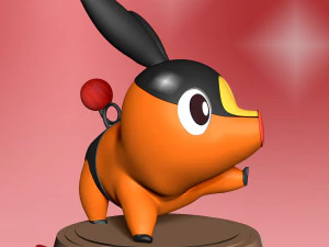 Tepig - Pokemon Go 3D Print Model