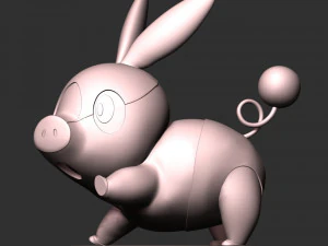 Tepig - Pokemon Go 3D Print Model