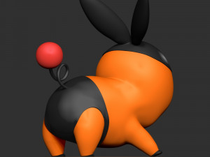 Tepig - Pokemon Go 3D Принт Модель