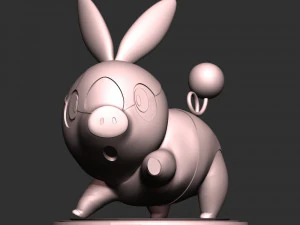 Tepig - Pokemon Go 3D Print Model